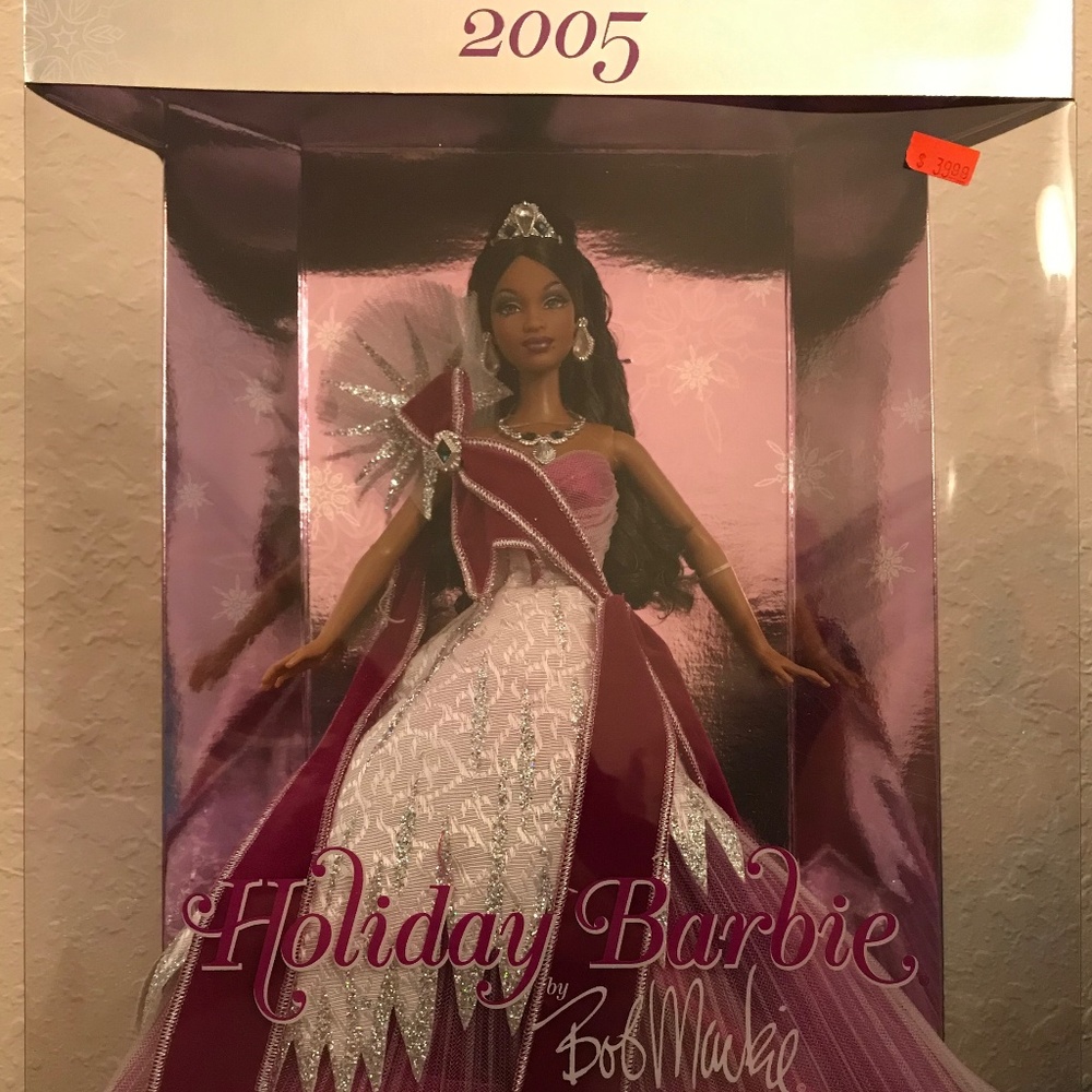 African American Happy Holiday Barbie 2005